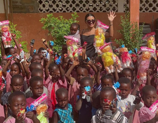 A queen in an orphanage in Togo!